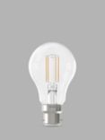 Calex 7.5W BC LED Dimmable A60 Bulb, Clear