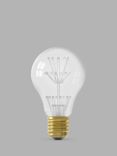 Calex 1.5W ES A60 Pearl Light Bulb, White