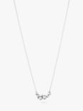 Georg Jensen Cluster Beads Chain Necklace, Silver