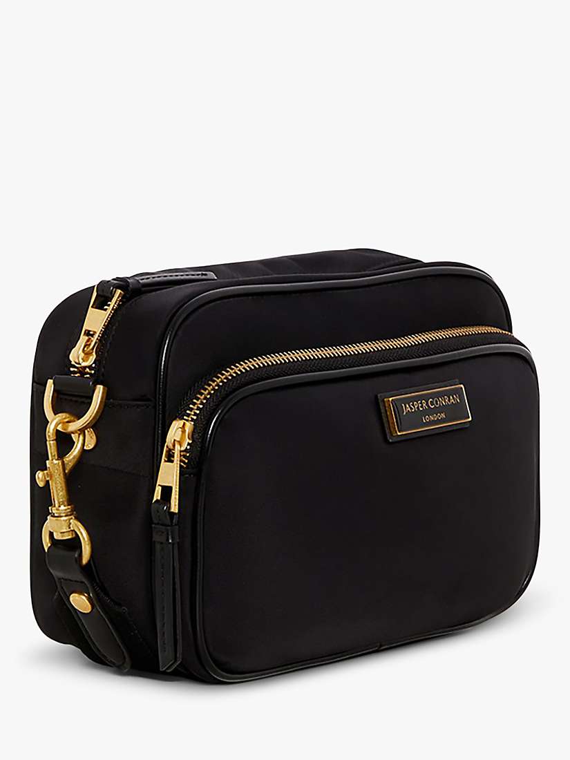 Buy Jasper Conran Carmen Cross Body Bag, Black Online at johnlewis.com