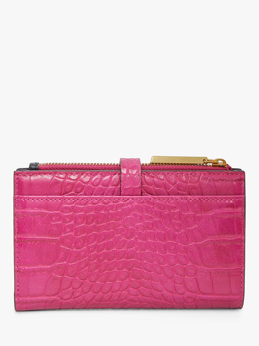 Jasper Conran Celeste Faux Leather Purse, Pink at John Lewis & Partners