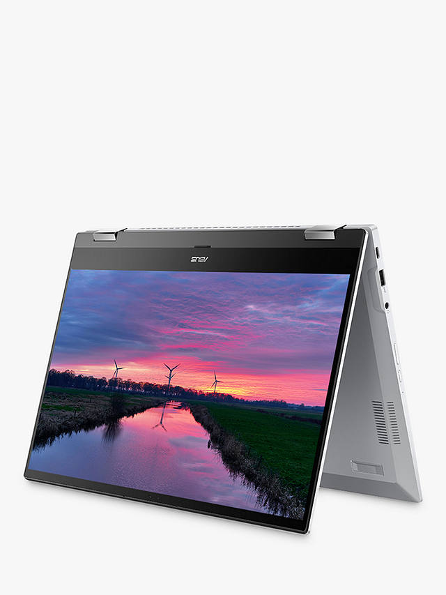 Buy ASUS Chromebook Flip CX5 Convertible Laptop, Intel Core i3 Processor, 8GB RAM, 256GB SSD, 15.6" Full HD Touchscreen, Immersive White Online at johnlewis.com