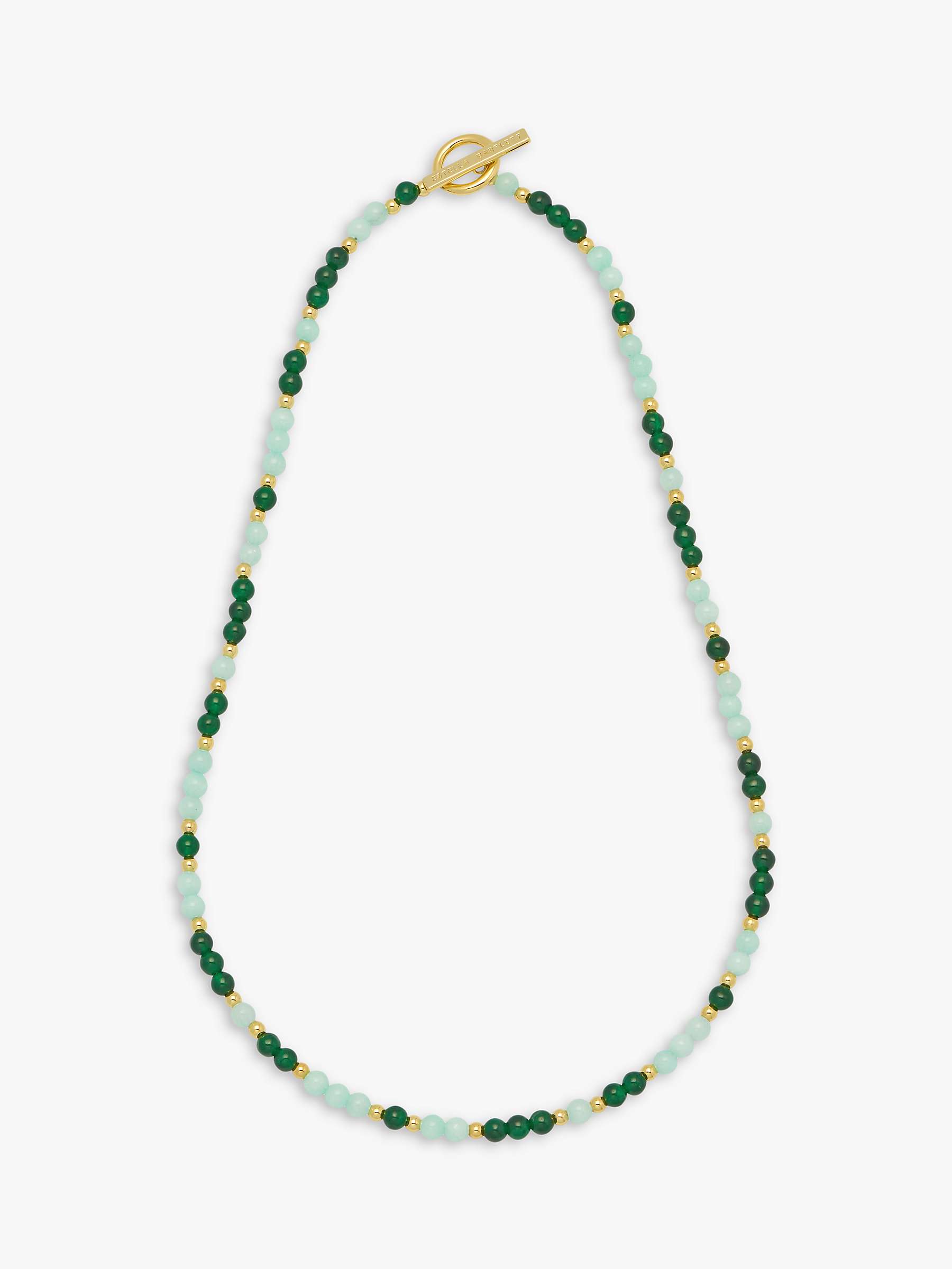 Buy Estella Bartlett Beaded Gemstone T-Bar Necklace Online at johnlewis.com