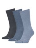 Calvin Klein Toe Seam Logo Socks, One Size, Pack of 3