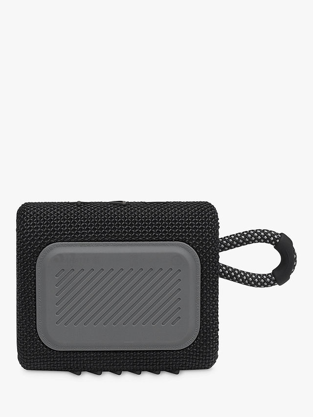 JBL Go 3 Bluetooth Waterproof Portable Speaker, Black