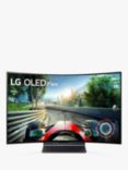 LG 42LX3Q6LA (2022) OLED Flex HDR 4K Ultra HD Smart TV, 42 inch with Flexible Display, Freeview HD/Freesat HD & Dolby Atmos, Black