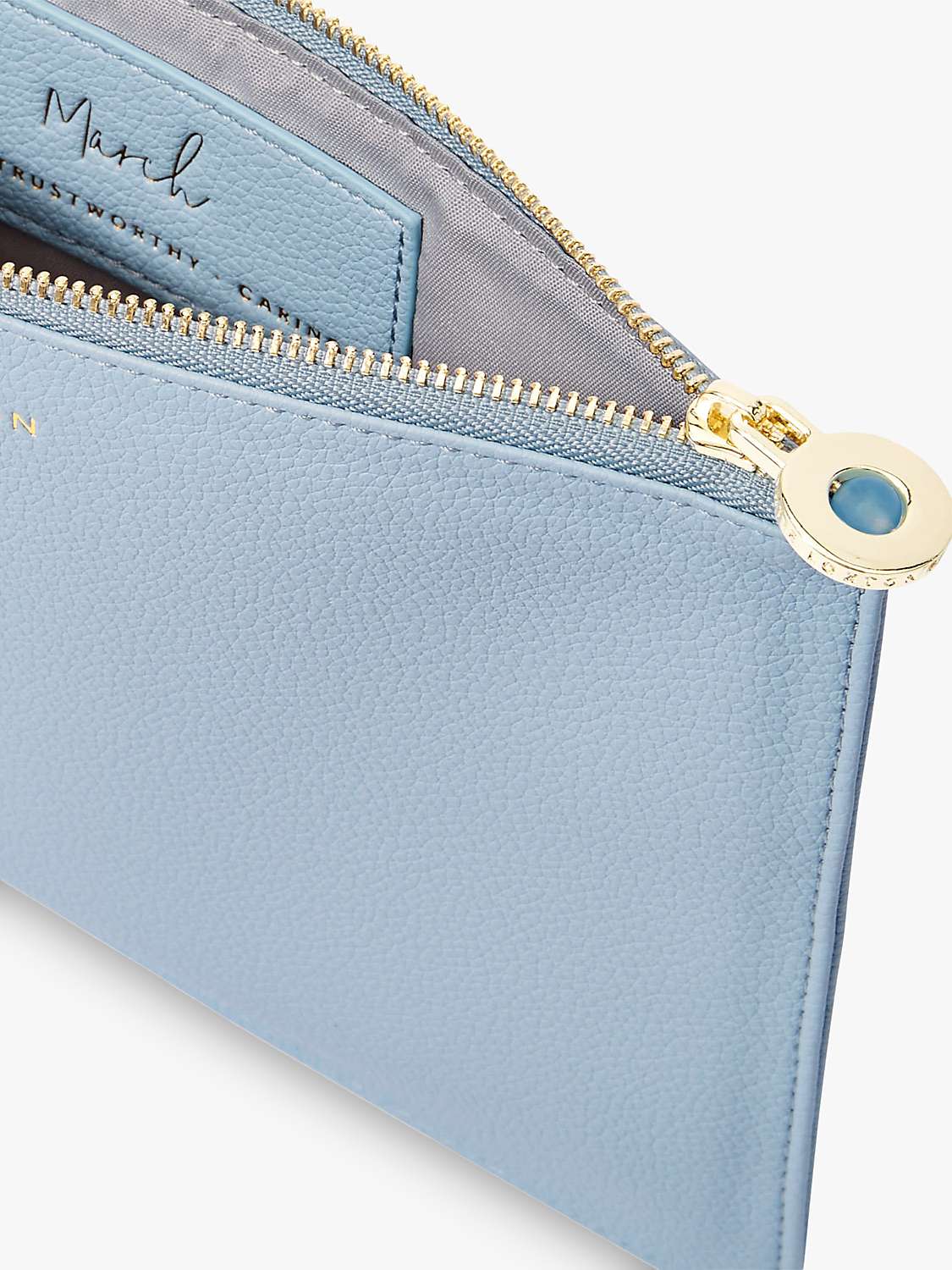 Katie Loxton Birthstone Pouch Bag, March at John Lewis & Partners
