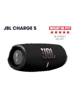 JBL Charge 5 Bluetooth Waterproof Portable Speaker, Black