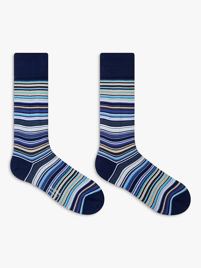 Paul Smith Signature Stripe Socks, Pack of 2, One Size, Sign Stripe