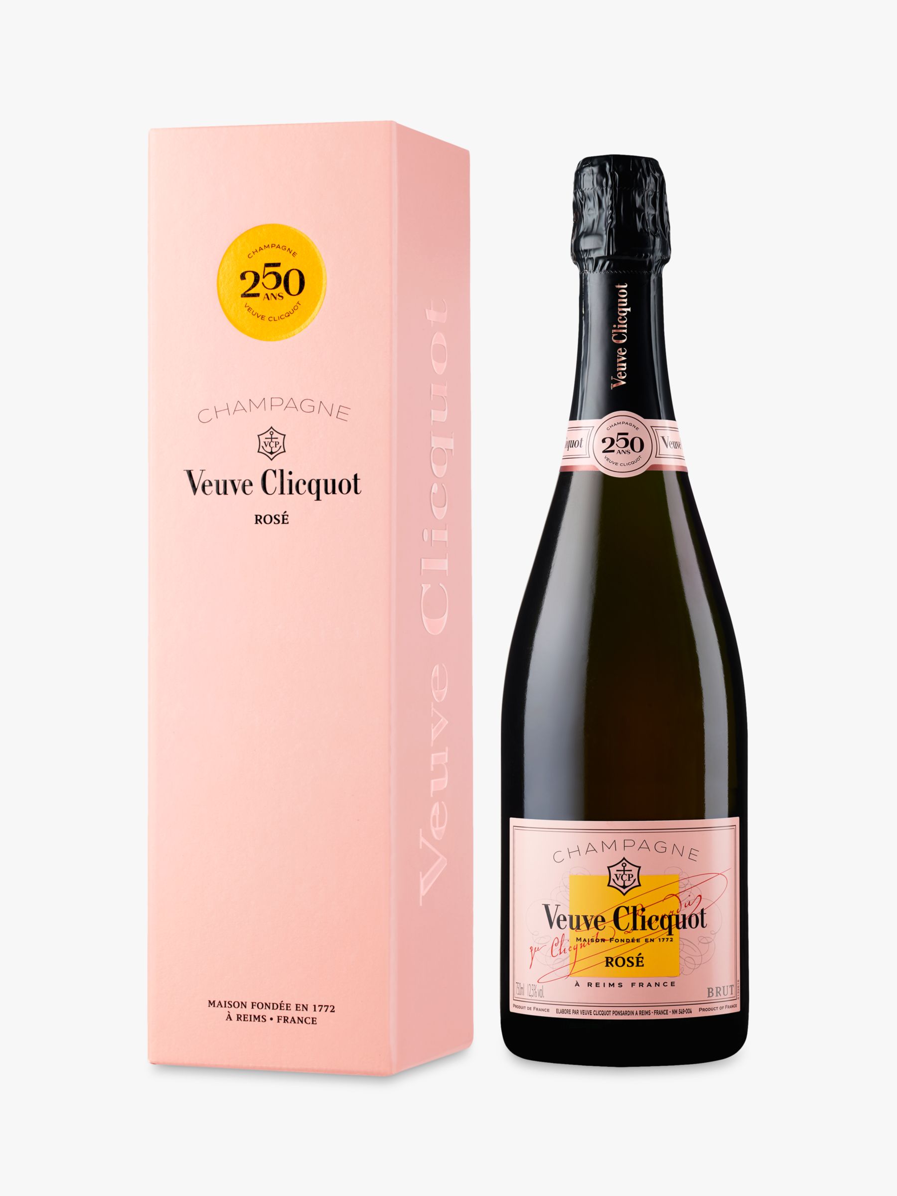 Veuve Cliquot Eco Box Rose Champagne, 75cl