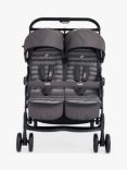 Joie Baby Aire Twin Stroller with Footmuffs, Dark Pewter