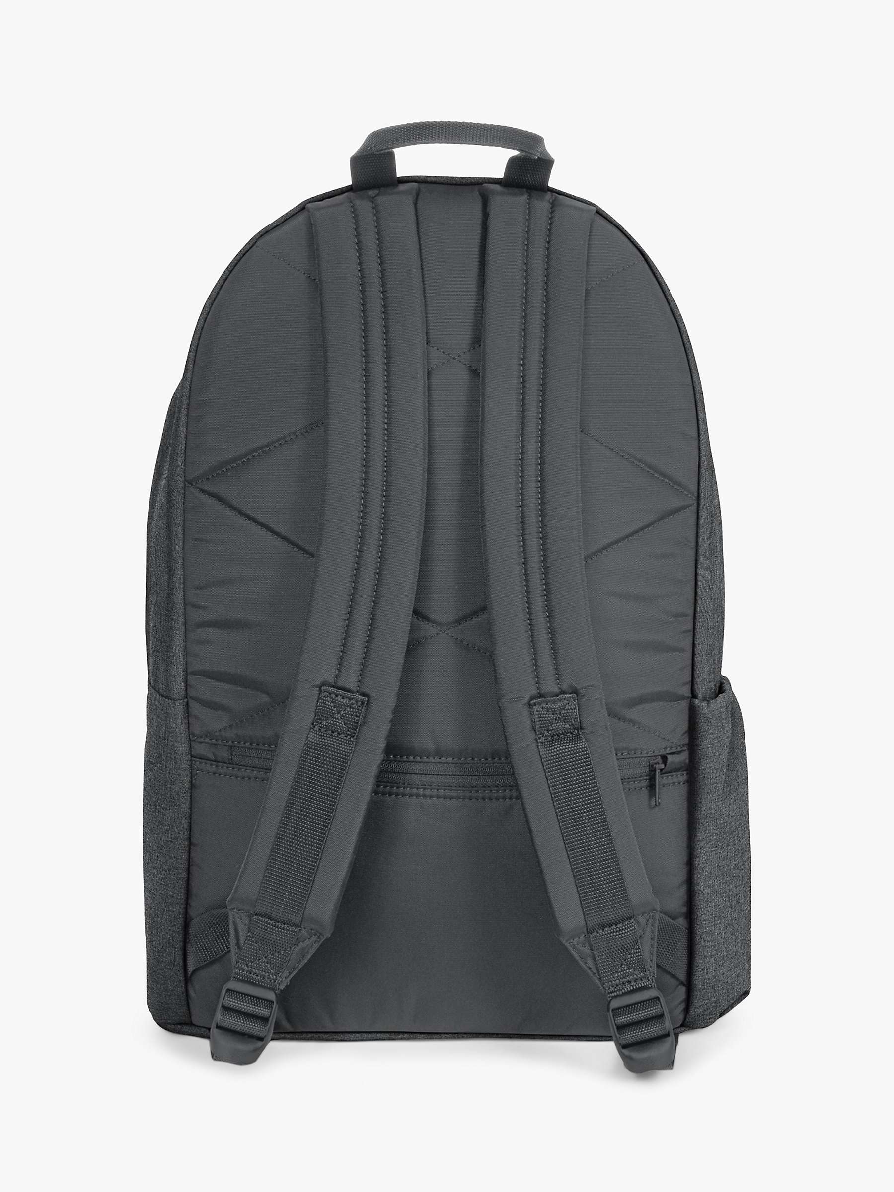 Eastpak Padded Double Backpack, Black Denim at John Lewis & Partners