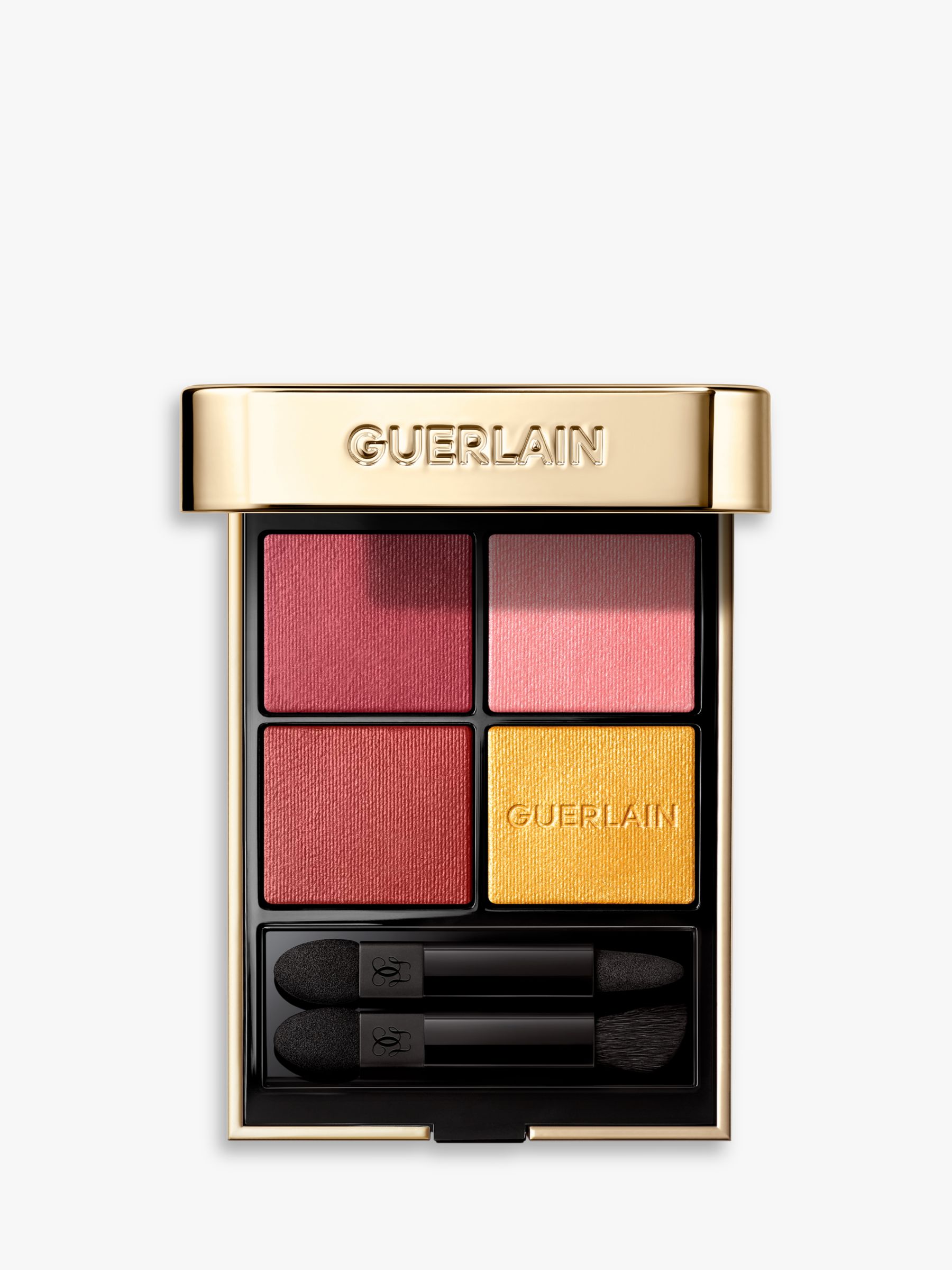 Guerlain Ombres Red Orchid Eyeshadow Quad, 770 Red Vanda at John Lewis ...