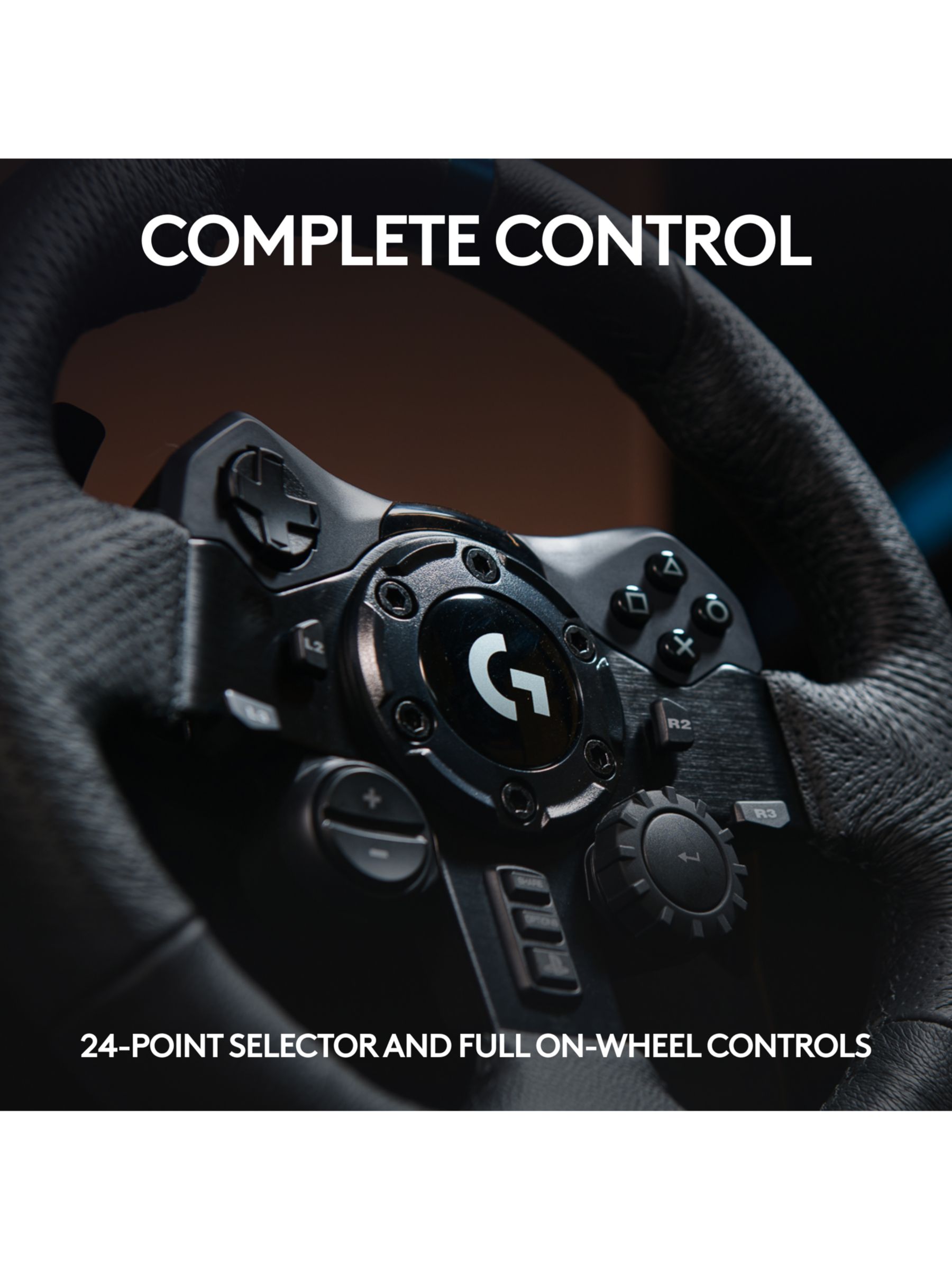 G923 TRUEFORCE Racing wheel for Xbox, PlayStation and PC