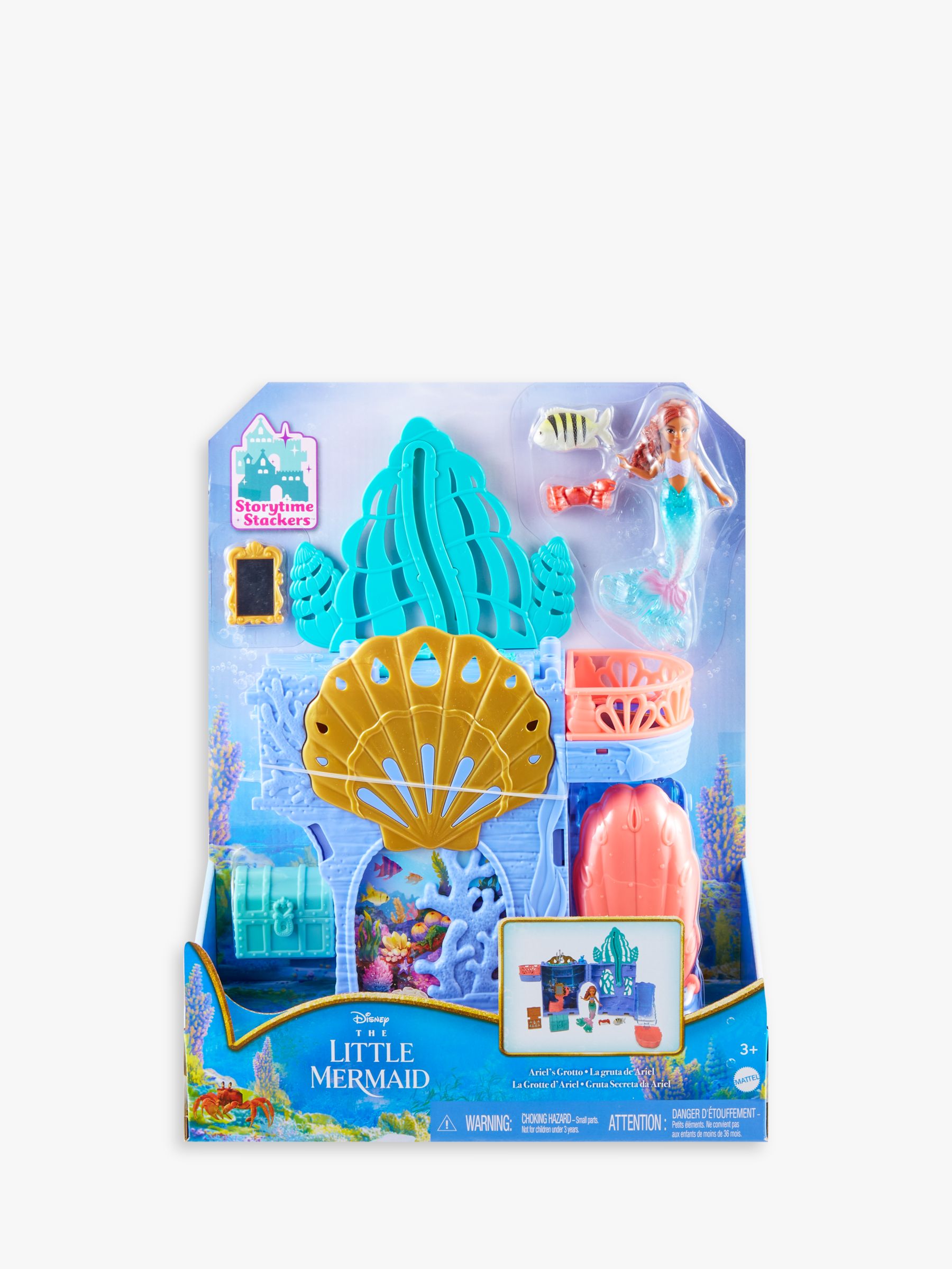 Disney The Little Mermaid Storytime Stackers Ariel's Grotto
