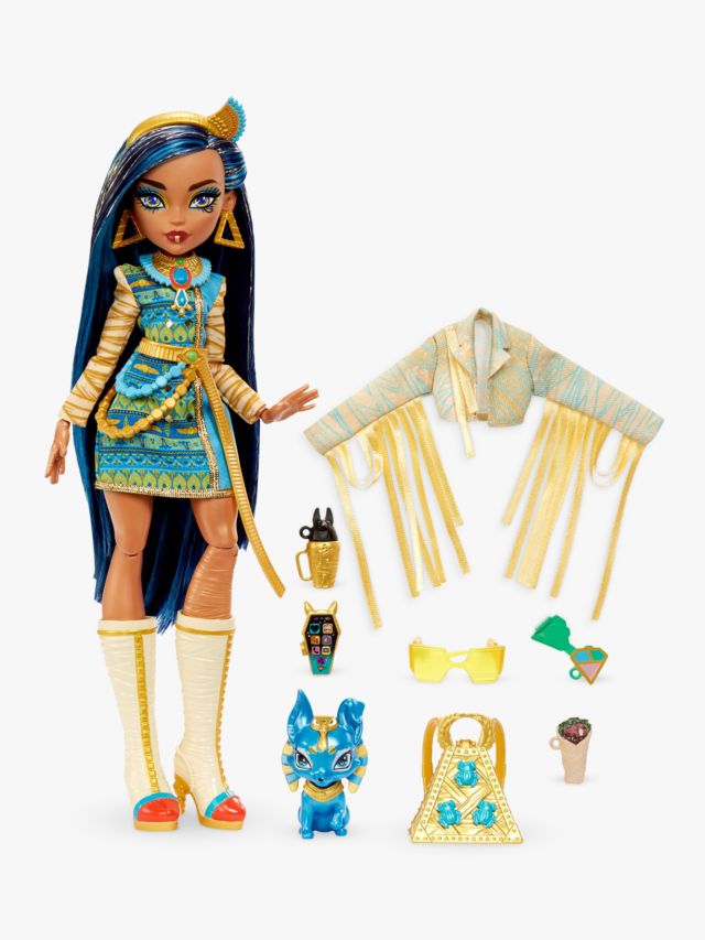 Monster high Cleo De Nile Doll Golden