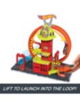 Hot Wheels City Super Loop Fire Station