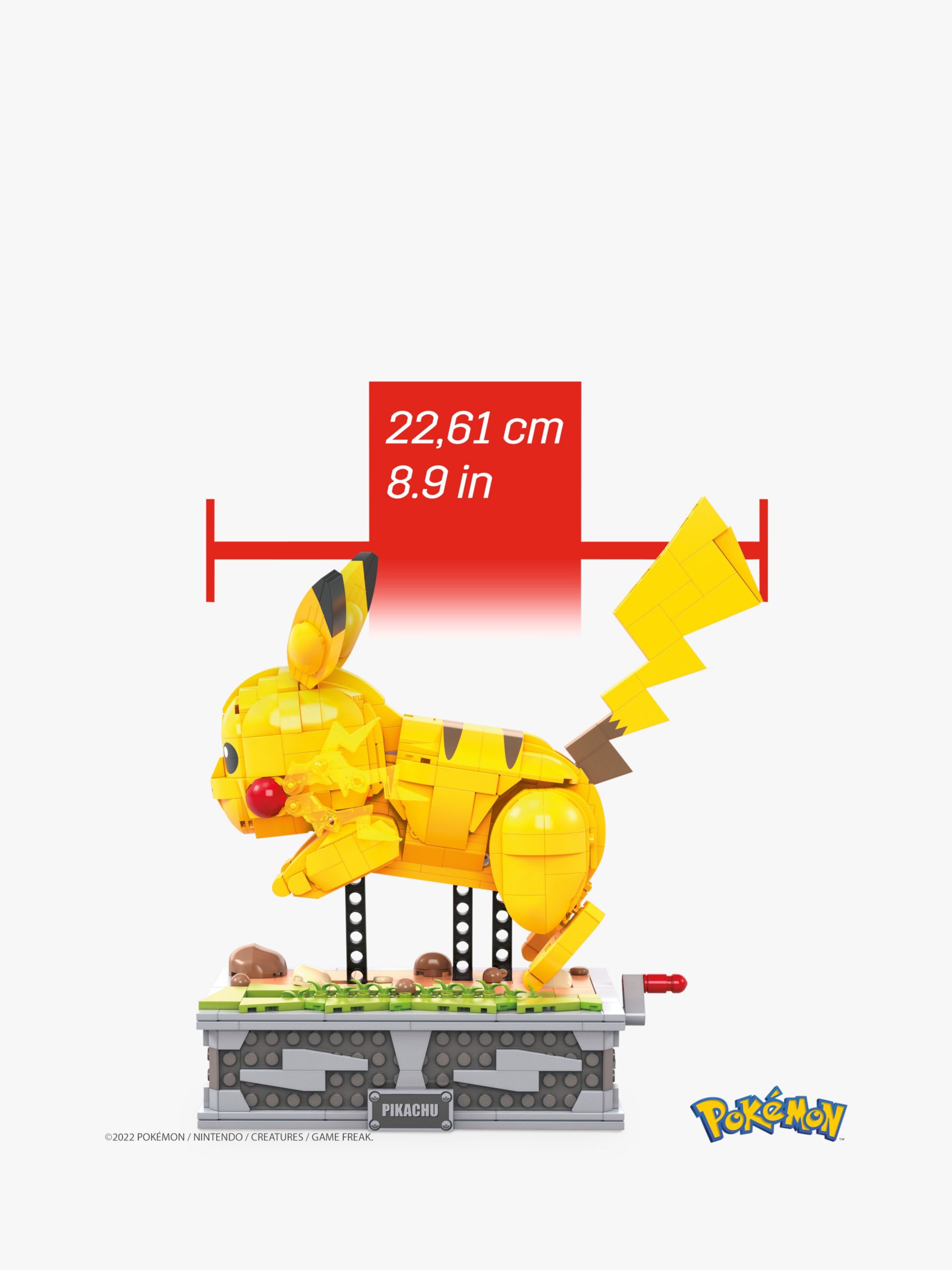 MEGA Pokémon Motion Pikachu Mechanized Building Set — Learning