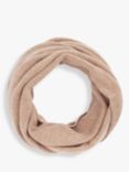 John Lewis Plain Cashmere Snood, Camel