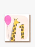 Caroline Gardner Giraffe 1st Birthday Card