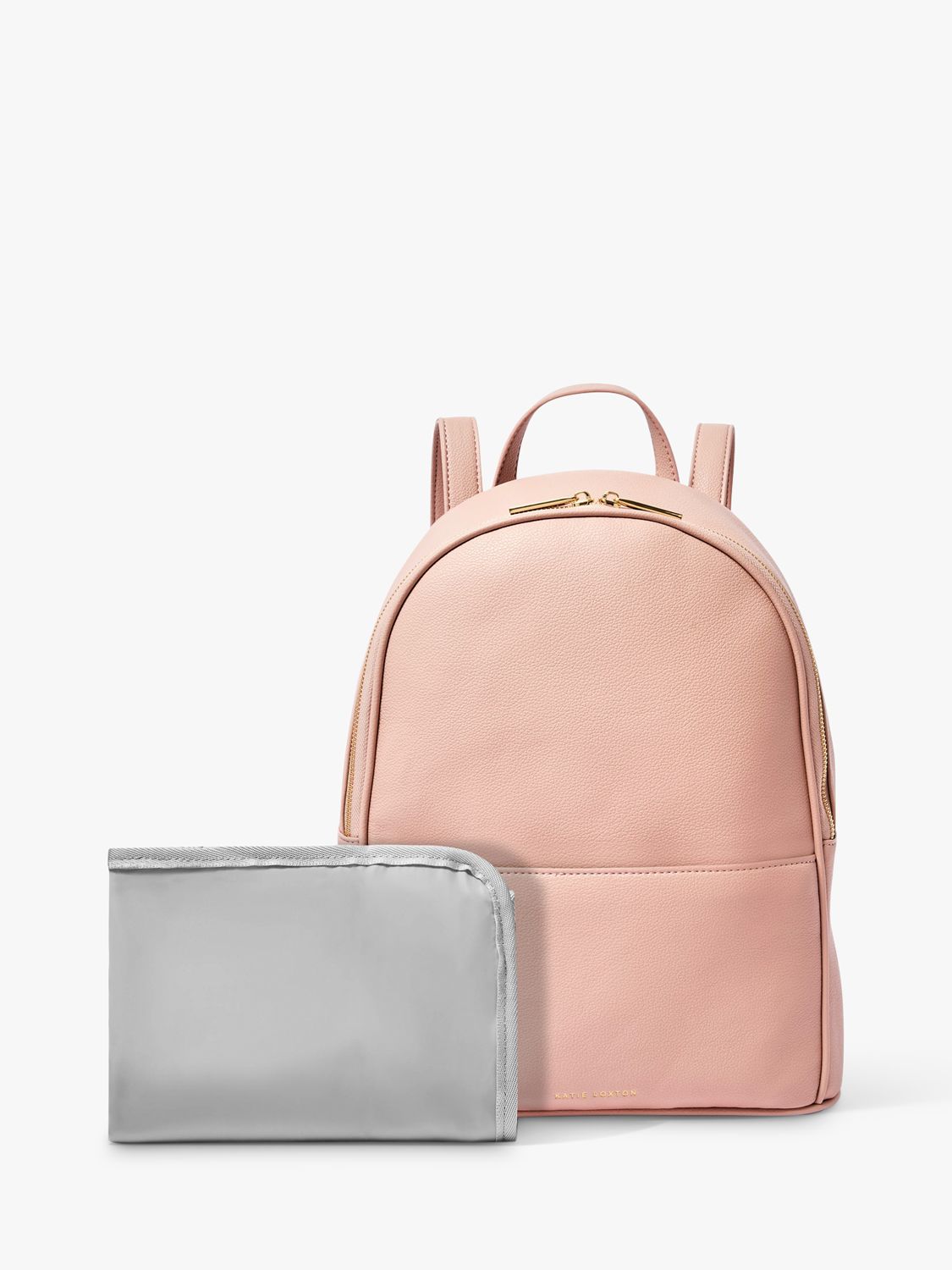 Baby pink store leather backpack