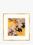 Pigment White Flowers by Wu Minrong Blank Greeting Card