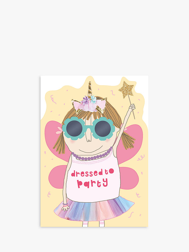 Rosie Made A Thing Party Dress Birthday Card
