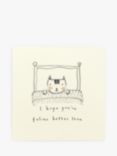 Ruth Jackson Feline Better Pencil Shaving Greeting Card