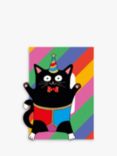 Tache Crafts Party Cat Birthday Card