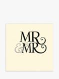 Woodmansterne Mr & Mr Wedding Day Card