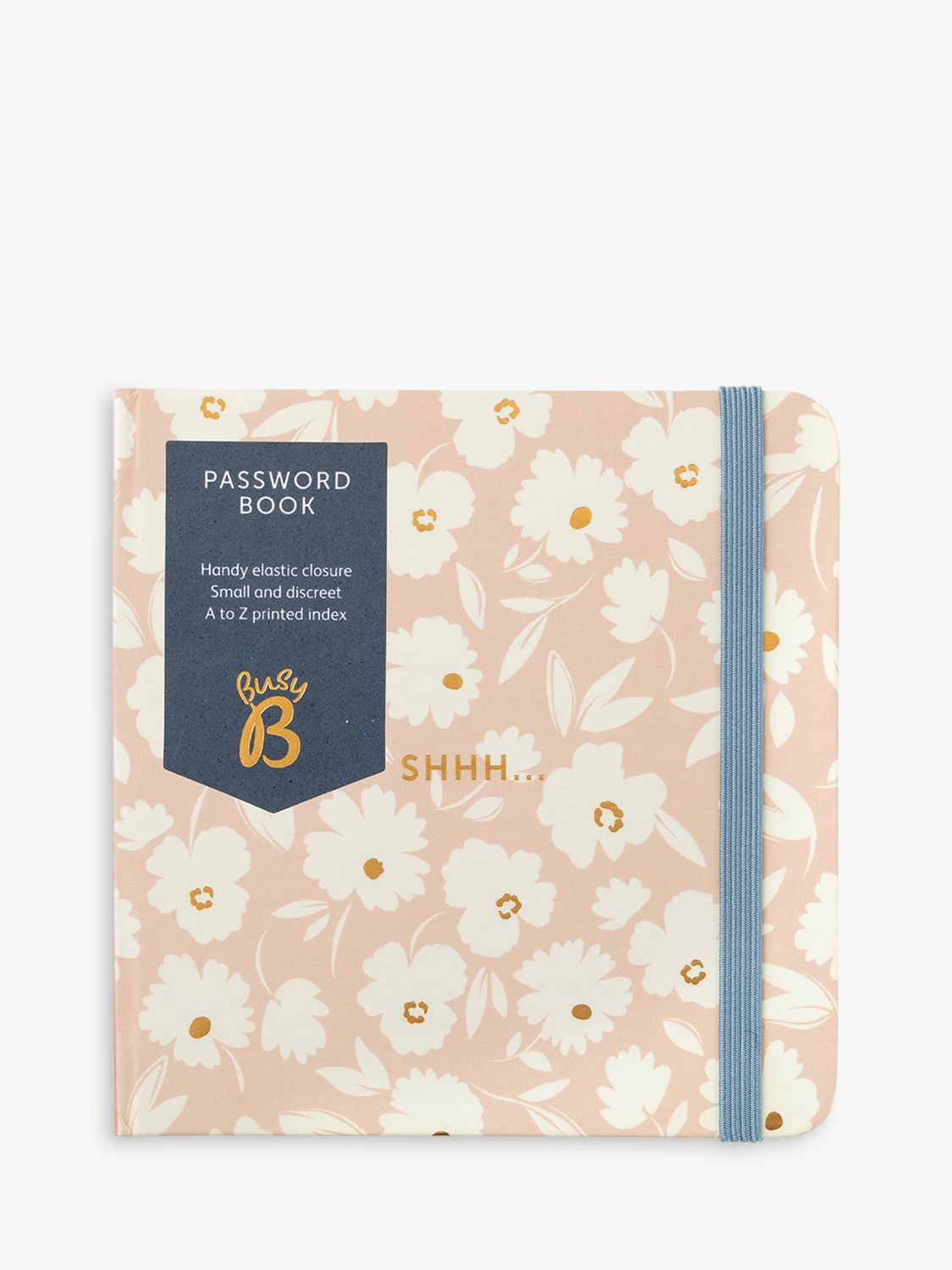 Busy B Flowers Shhh Password Book, Multi