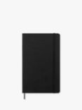 Moleskine Large Undated Notebook/Diary Planner, Black