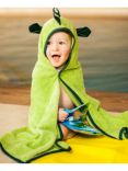 Cuddledry Cuddleroar Dinosaur Dress-Up Towel, Green