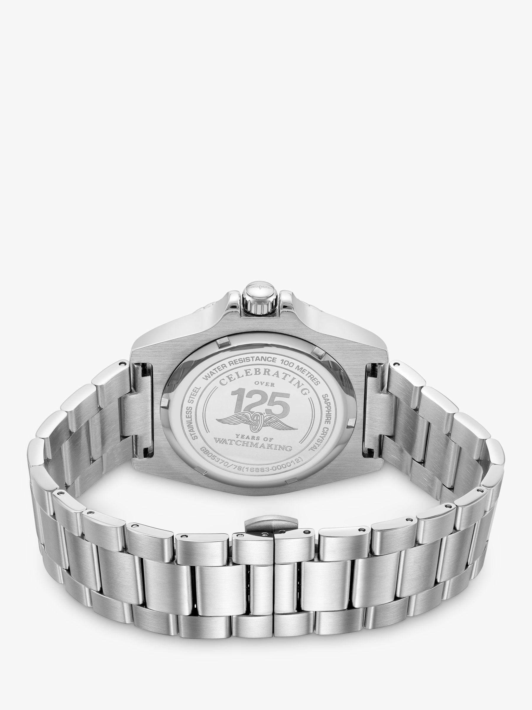 Buy Rotary Men's Henley Worldtimer Bracelet Strap Watch Online at johnlewis.com