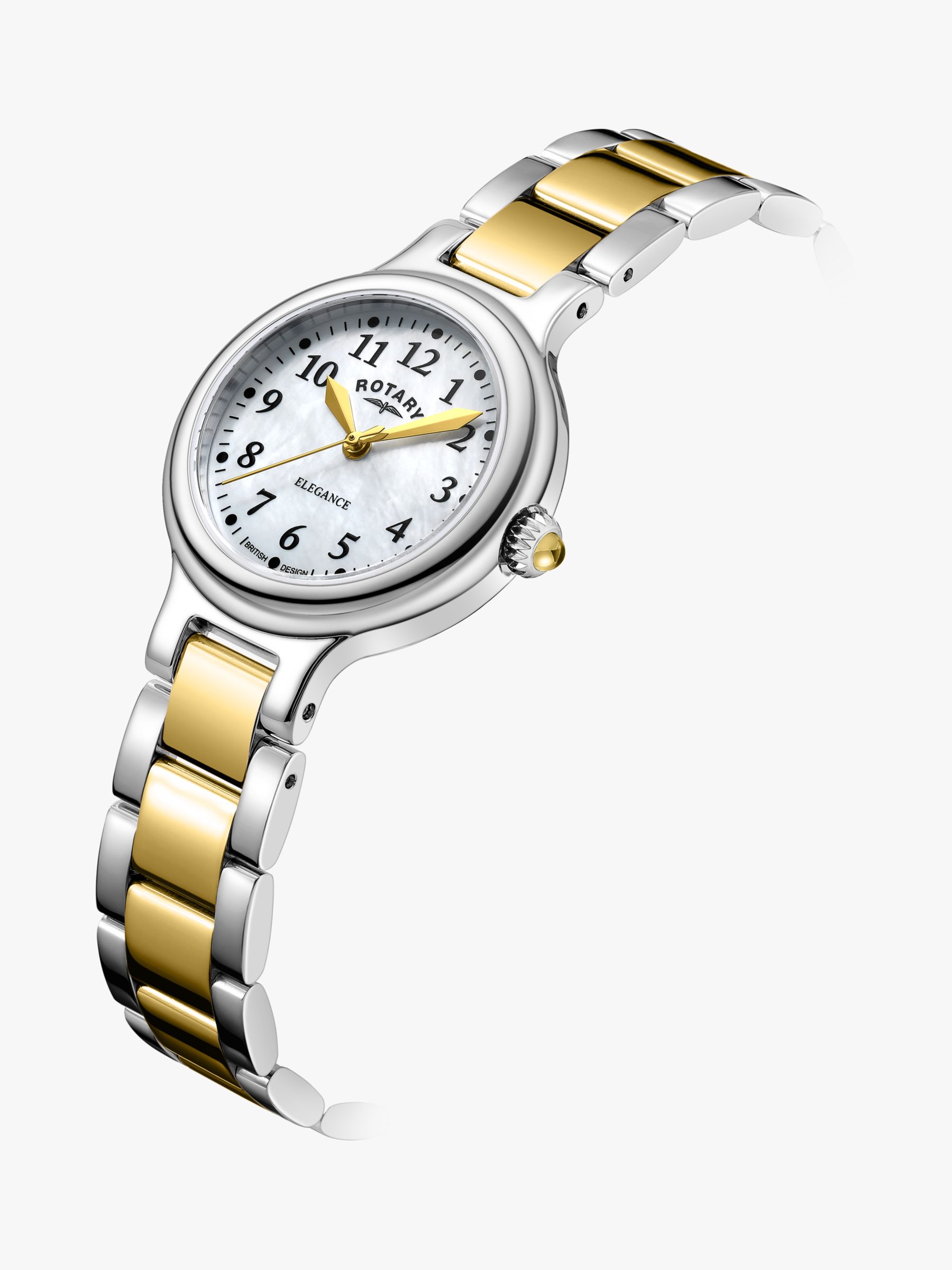 Buy Rotary Women's Elegance Bracelet Strap Watch Online at johnlewis.com