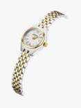 Rotary Women's Balmoral Bracelet Strap Watch, Silver/Gold LB05126/70