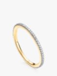 Monica Vinader Skinny Diamond Ring, Gold