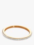 Monica Vinader Skinny Diamond Ring, Gold