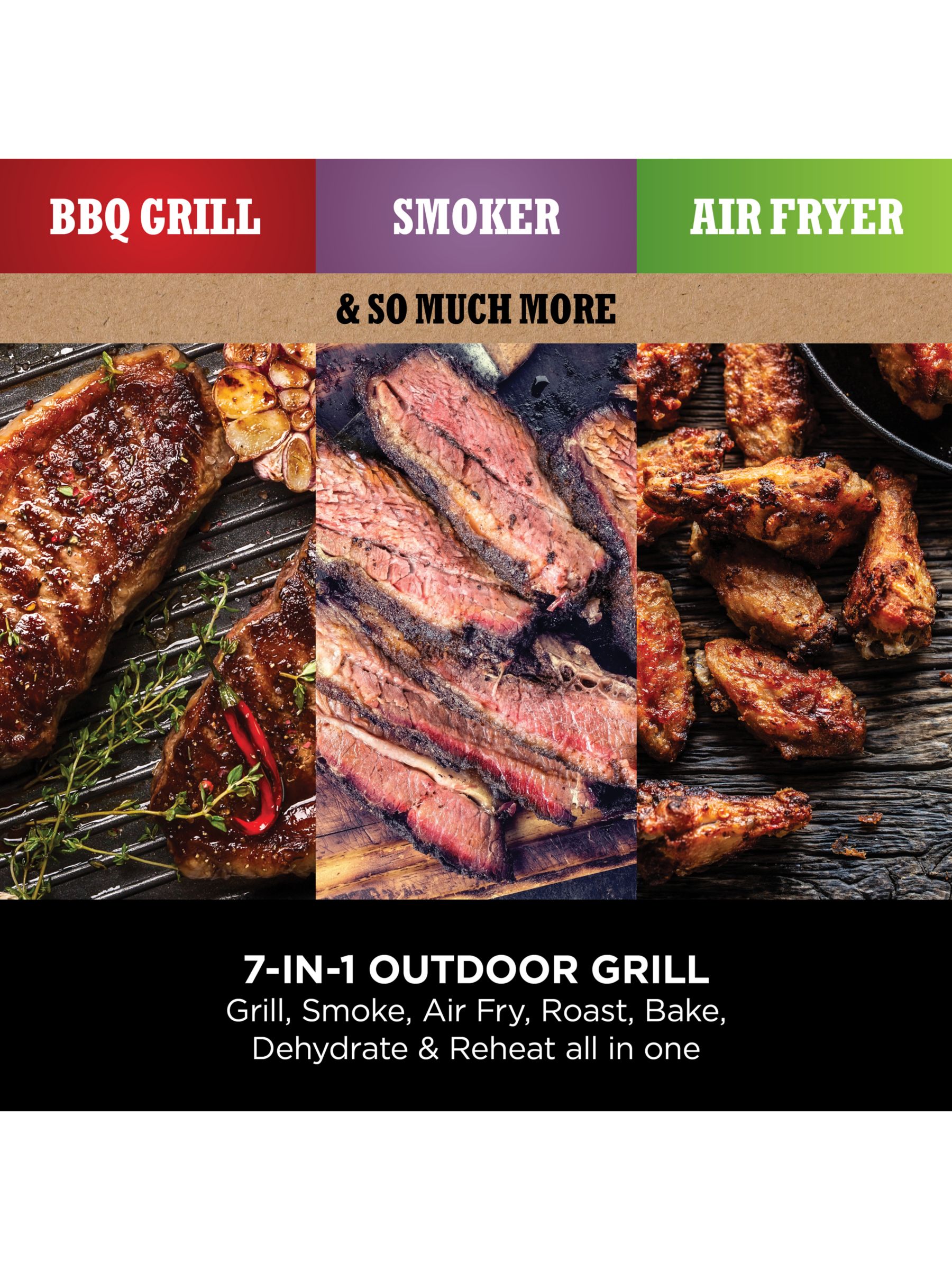 NINJA WoodFire Outdoor Grill 7-in-1 BBQ Smoker Air Fryer OG701 Review Makes  Amazing Smoked Ribs!!!! 