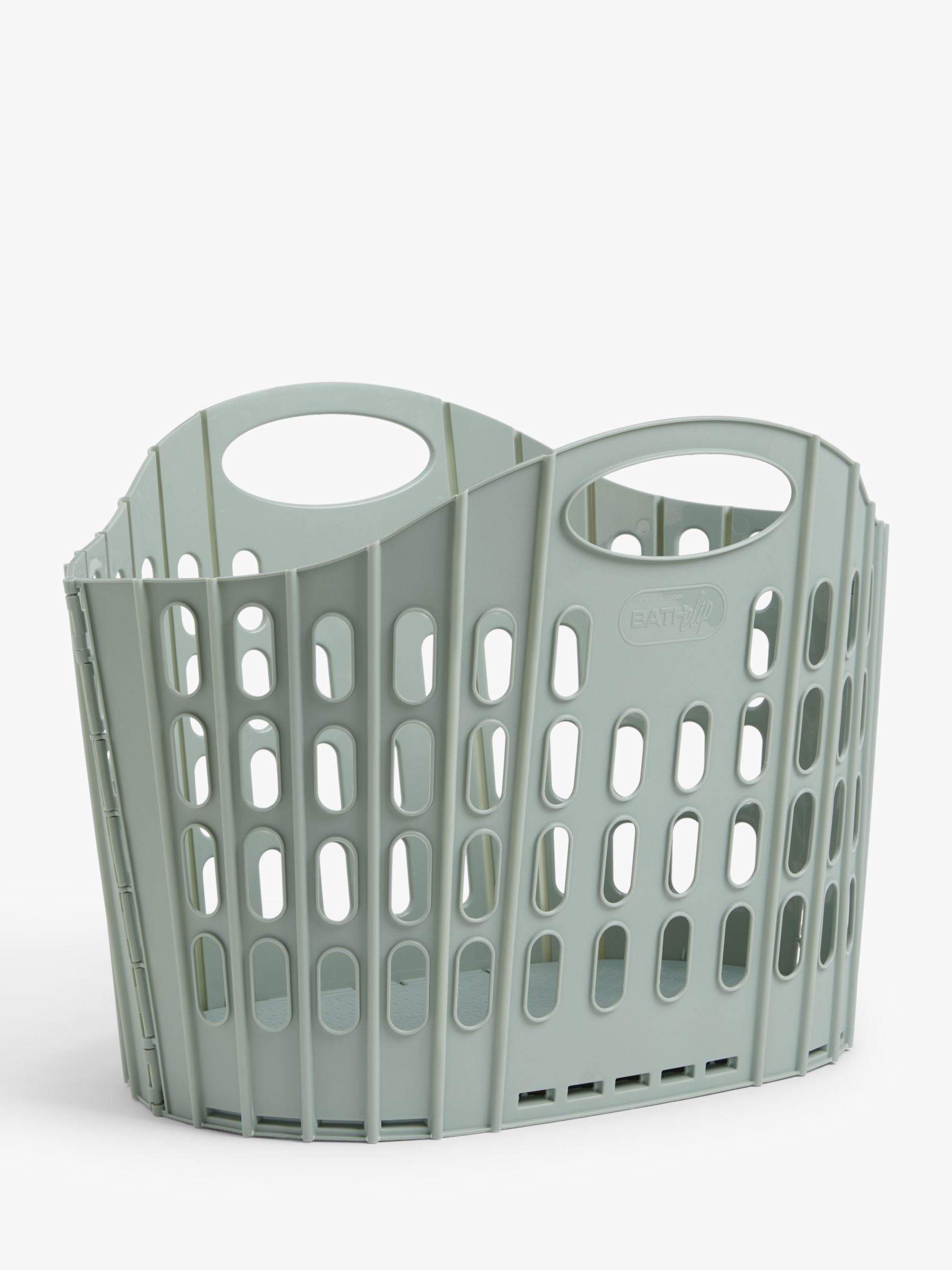 Joseph Joseph Hold-All - Collapsible Folding 35L Washing Laundry Basket  Bag, Durable Fabric, Moisture Resistant, Grey