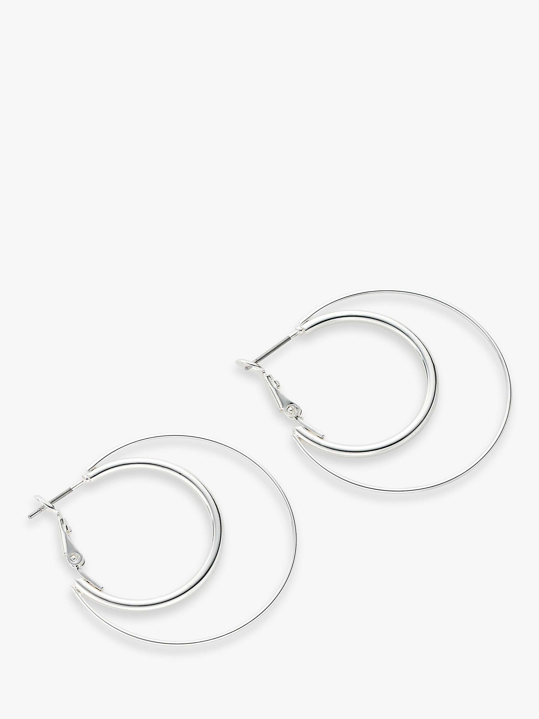 Buy John Lewis Double Hoop Earrings Online at johnlewis.com