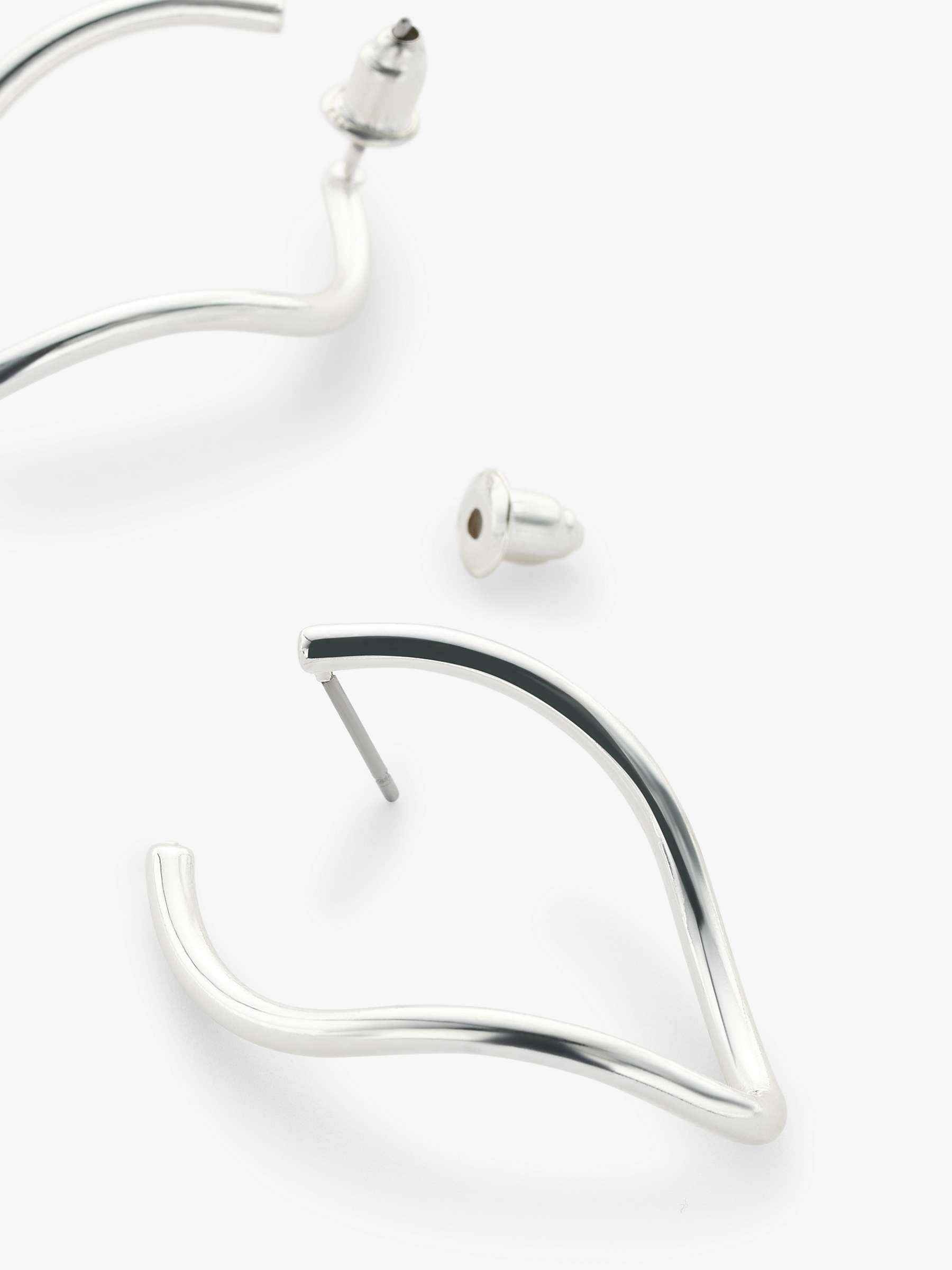 Buy John Lewis Twisted Hoop Earrings Online at johnlewis.com