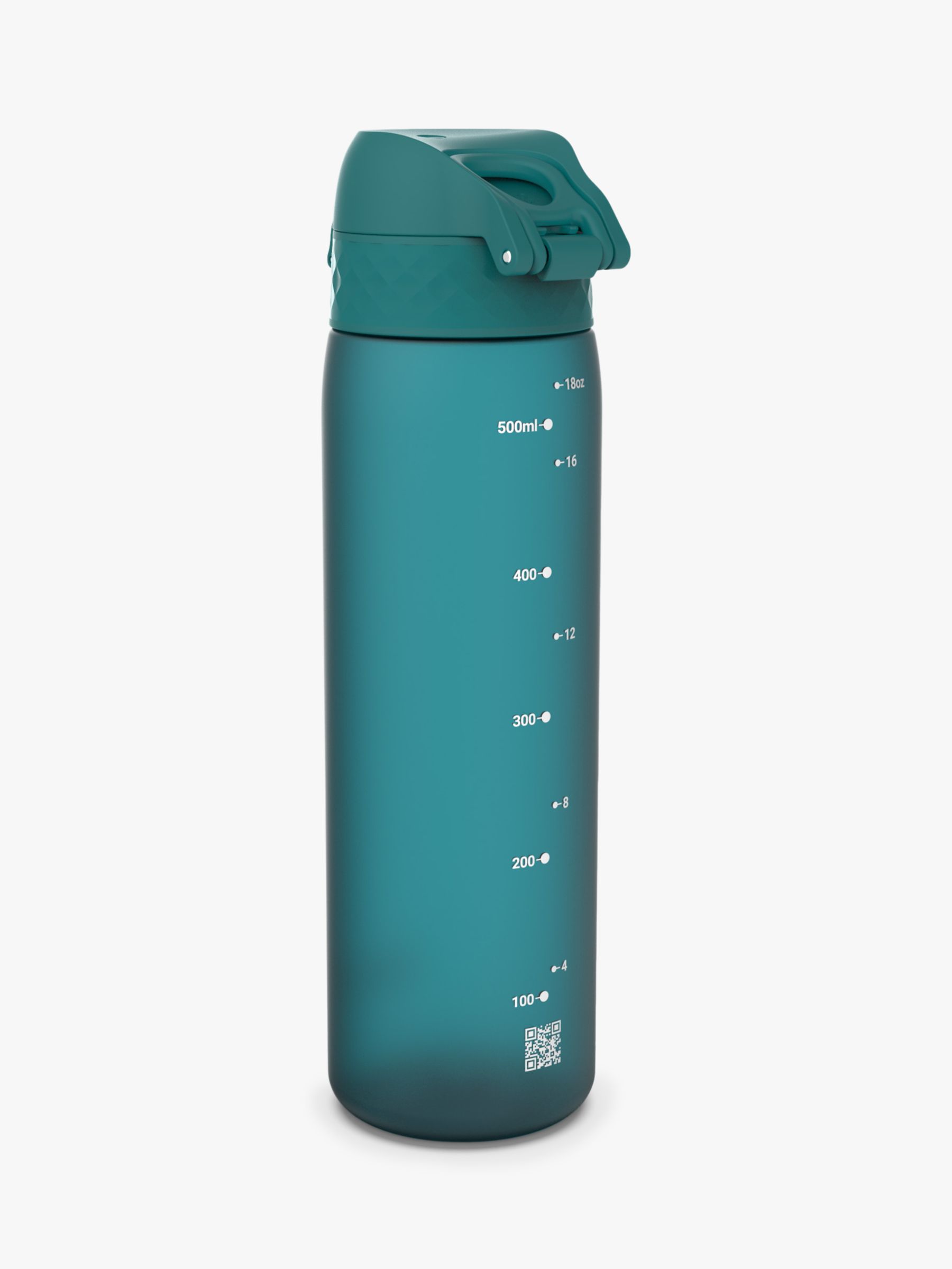 Ion8 Leak Proof Slim Water Bottle, Vacuum Insulated Steel, Lockable Lid,  500ml