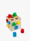 Melissa & Doug Shape Sorting Cube Wooden Toy