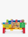 Melissa & Doug Deluxe Peekaboo Pounding Bench Toy