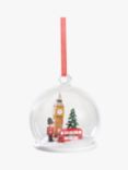 John Lewis Snowfield Scene Bauble