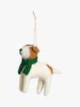 John Lewis Jack Russell in Scarf Tree Decoration