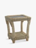 Desser Samford Rattan Side Table, Natural