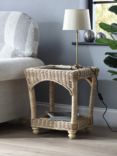 Desser Samford Rattan Side Table, Natural