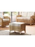 Desser Opera Rattan Footstool, Light Oak/Jasper